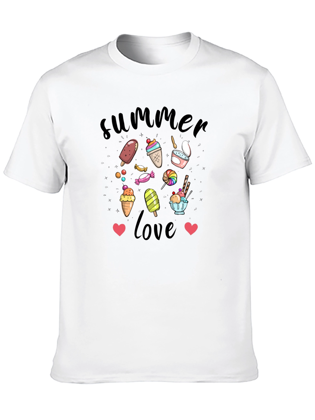 Summer Love T-Shirt - Ice Cream Design
