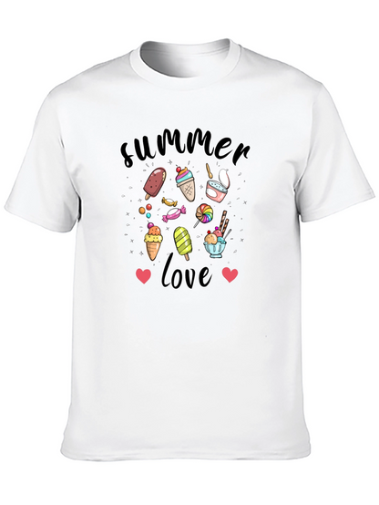 Summer Love T-Shirt - Ice Cream Design