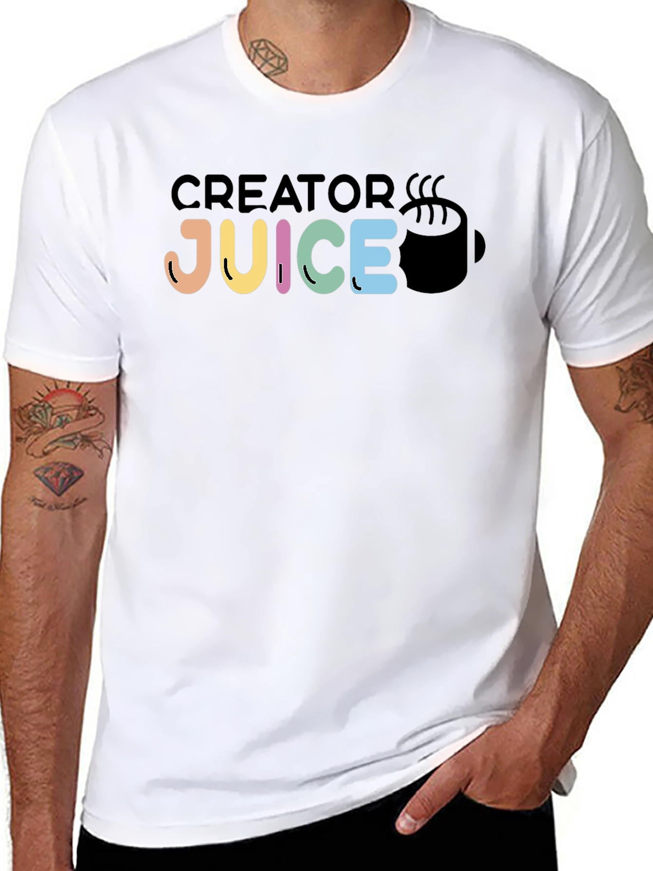 Creator Juice Graphic Tee - Black