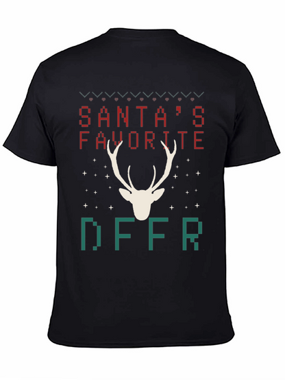 Santas Favorite Deer Christmas T-Shirt