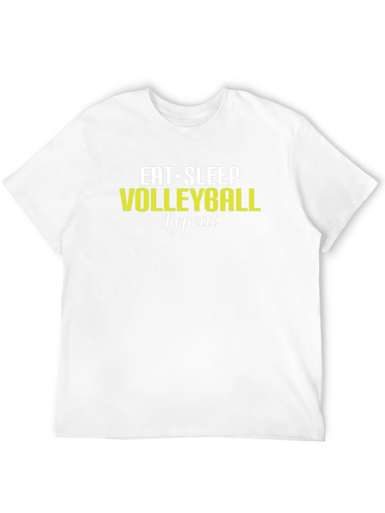 Eat Sleep Volleyball Repeat Black T-Shirt