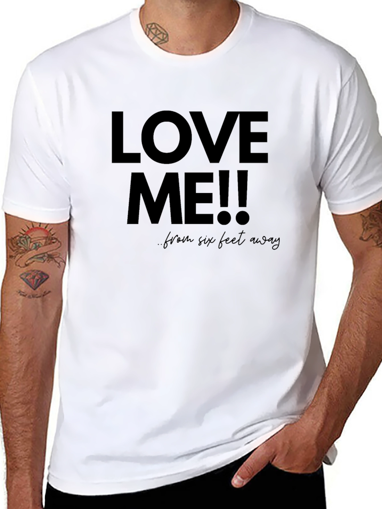 Love Me From Six Feet Away T-Shirt