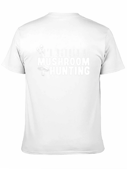 Mushroom Hunting Graphic T-Shirt