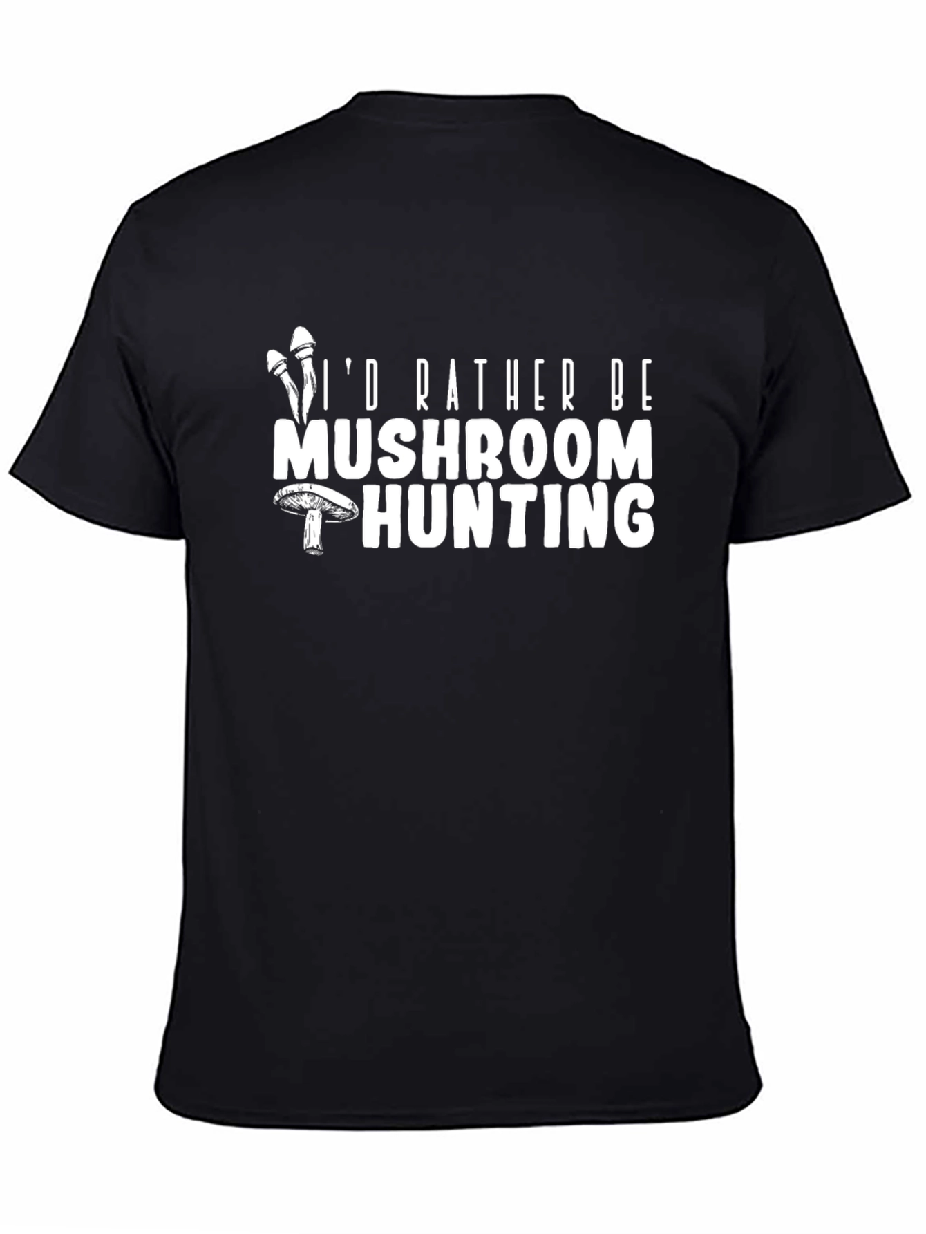 Mushroom Hunting Graphic T-Shirt