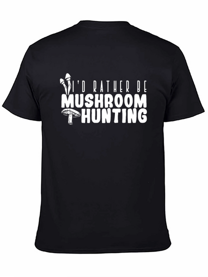 Mushroom Hunting Graphic T-Shirt