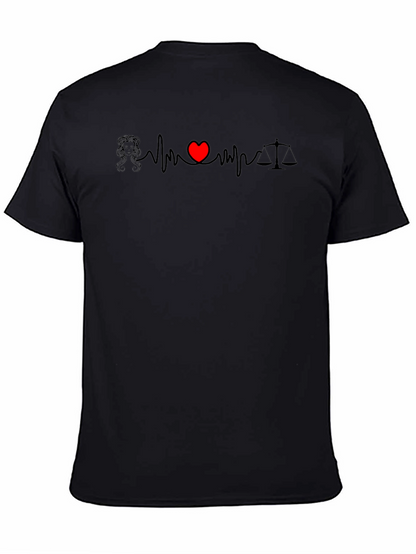 Lawyer Love Heartbeat T-Shirt