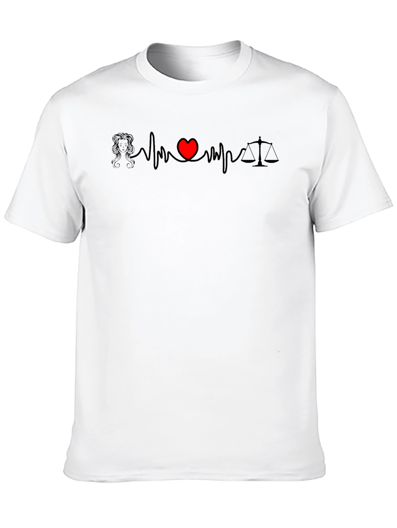 Lawyer Love Heartbeat T-Shirt
