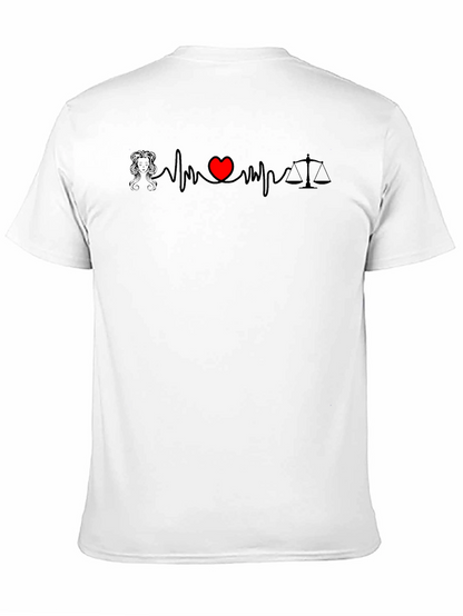 Lawyer Love Heartbeat T-Shirt