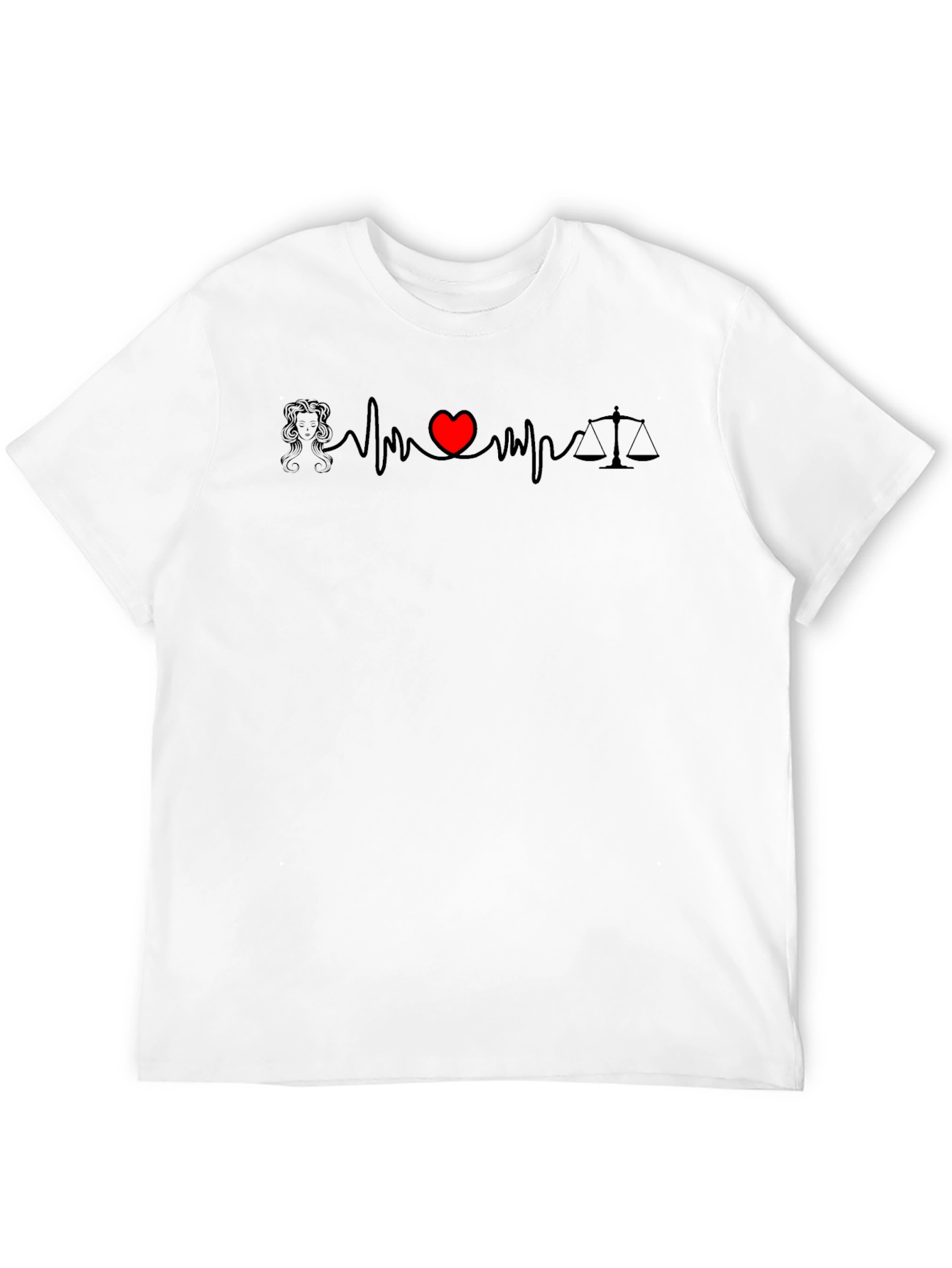 Lawyer Love Heartbeat T-Shirt