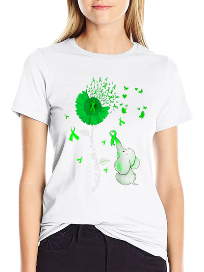 Mental Health Awareness Elephant T-Shirt