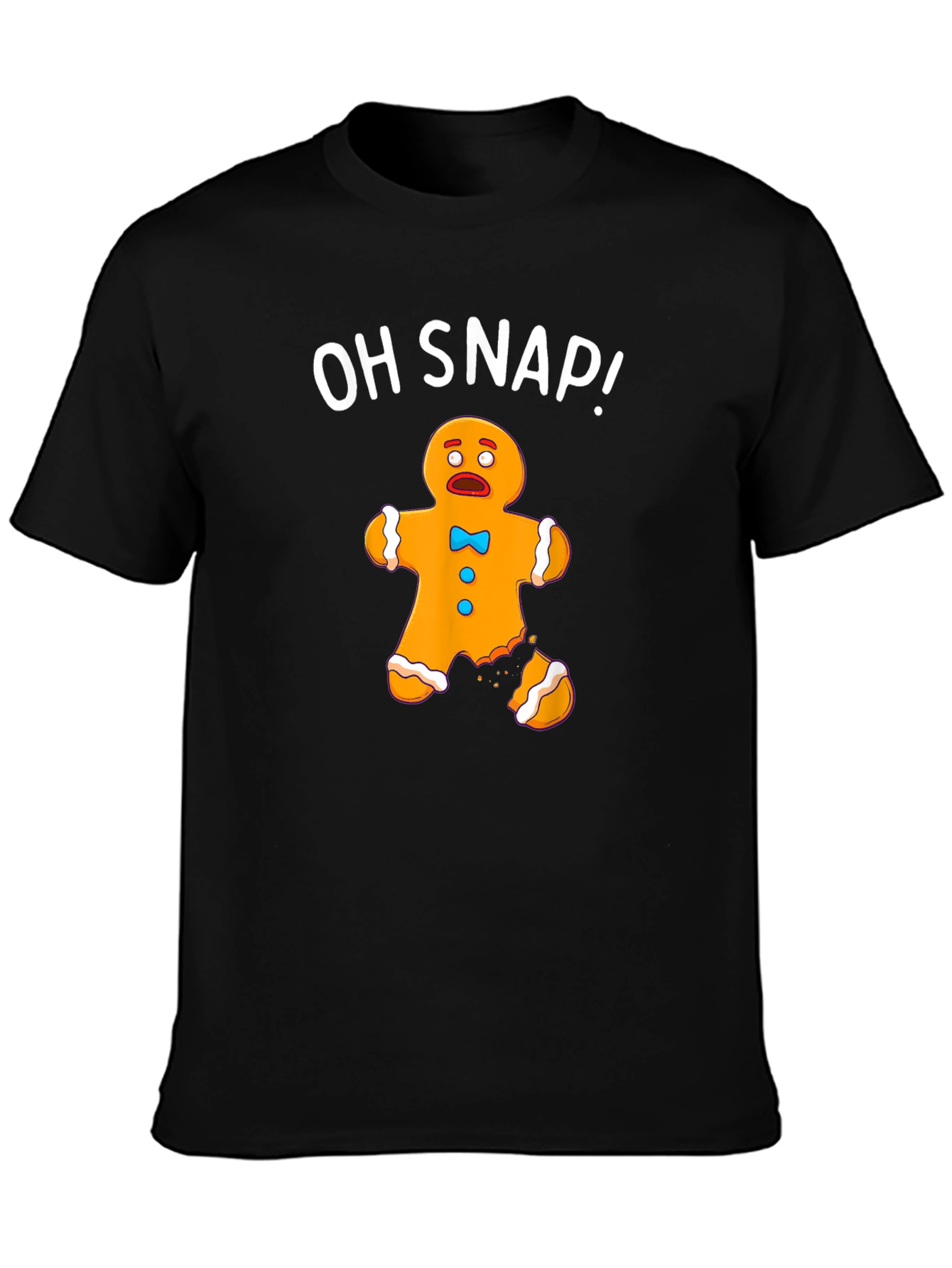 Funny Oh Snap! Gingerbread Man T-Shirt