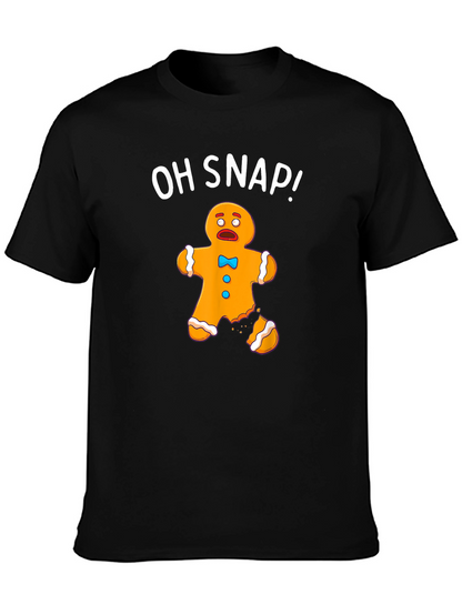 Funny Oh Snap! Gingerbread Man T-Shirt