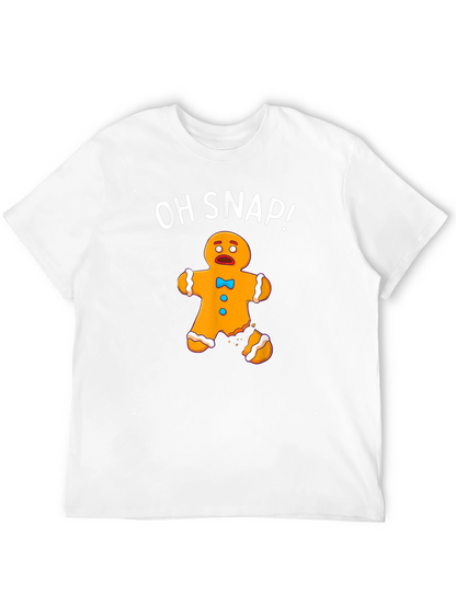 Funny Oh Snap! Gingerbread Man T-Shirt