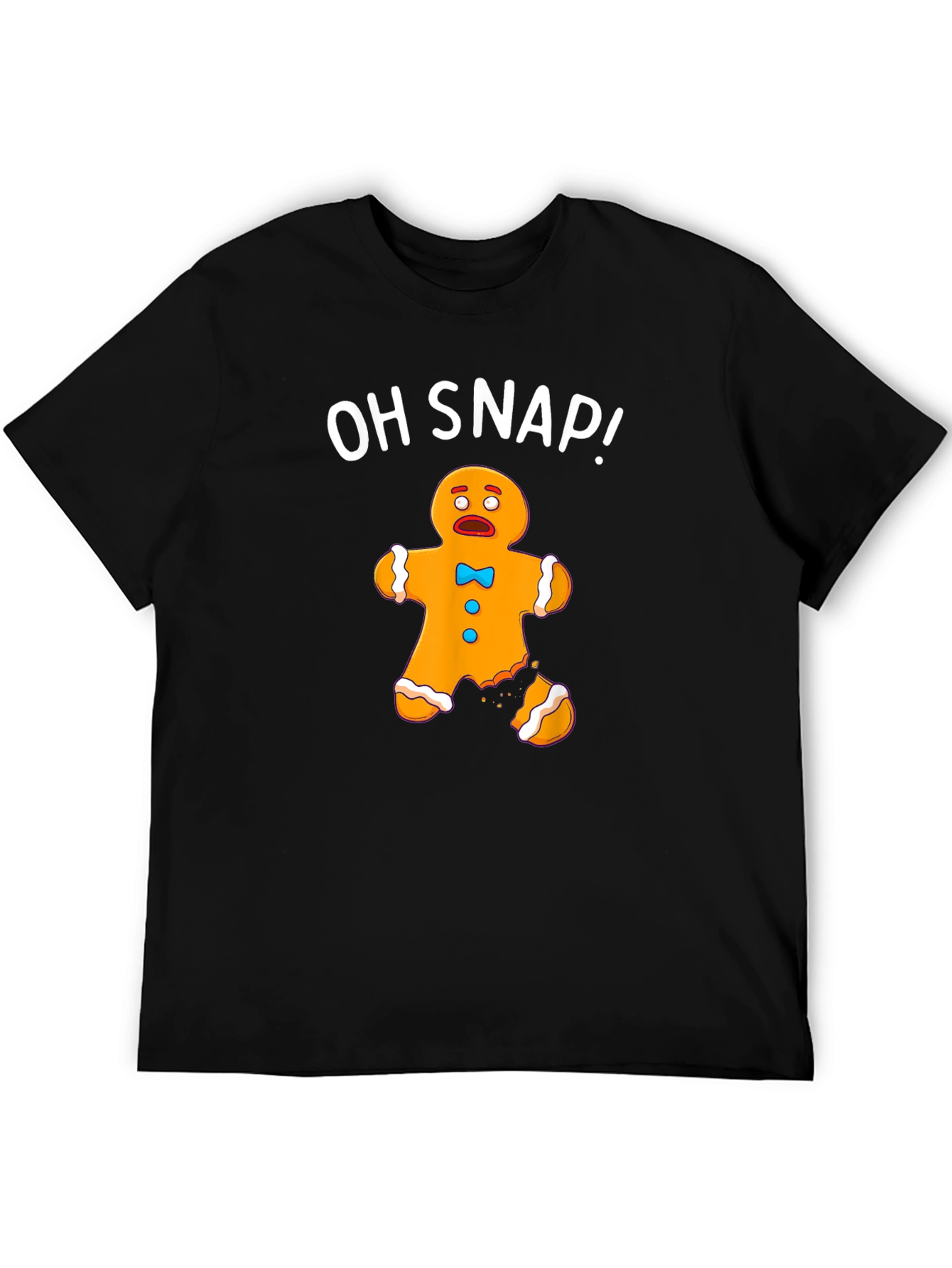Funny Oh Snap! Gingerbread Man T-Shirt