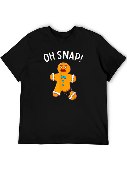 Funny Oh Snap! Gingerbread Man T-Shirt