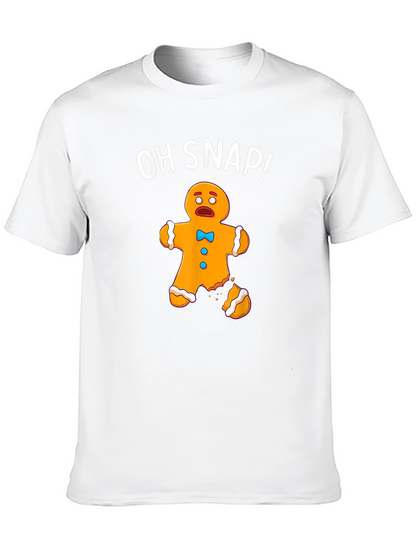 Funny Oh Snap! Gingerbread Man T-Shirt