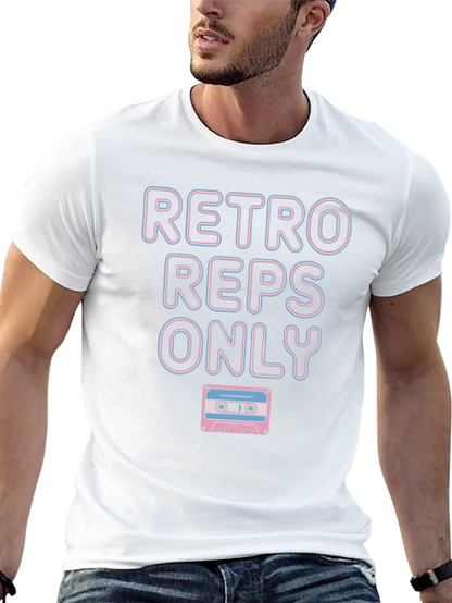 Retro Reps Only Graphic Tee