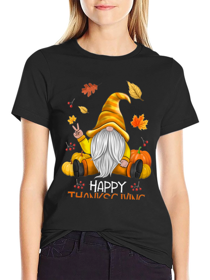 Happy Thanksgiving Gnome T-Shirt