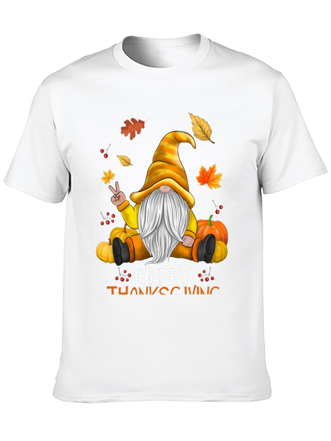 Happy Thanksgiving Gnome T-Shirt