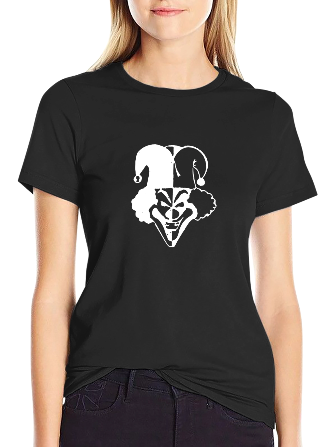 Black Jester Graphic T-Shirt