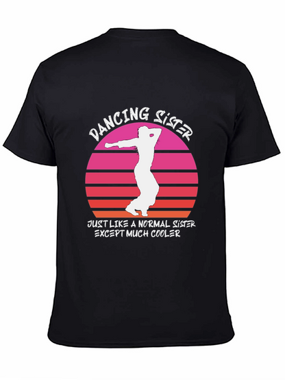 Dancing Sister Graphic Tee - Cool & Fun!