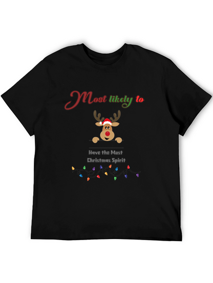 Christmas Spirit T-Shirt - Most Likely To