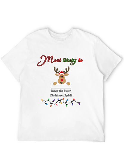 Christmas Spirit T-Shirt - Most Likely To