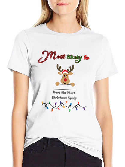 Christmas Spirit T-Shirt - Most Likely To