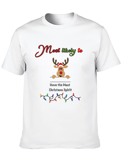 Christmas Spirit T-Shirt - Most Likely To