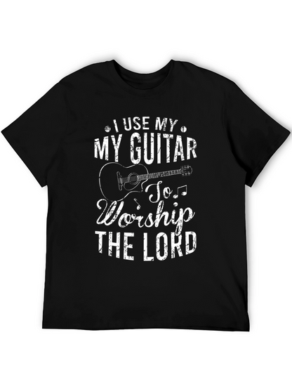 Guitar Worship T-Shirt - Christian Music Tee