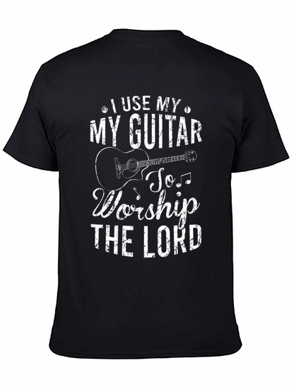 Guitar Worship T-Shirt - Christian Music Tee