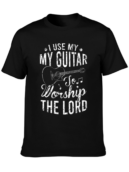 Guitar Worship T-Shirt - Christian Music Tee
