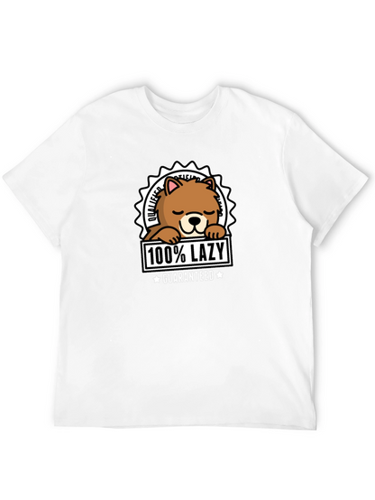 100% Lazy Guaranteed Graphic Tee