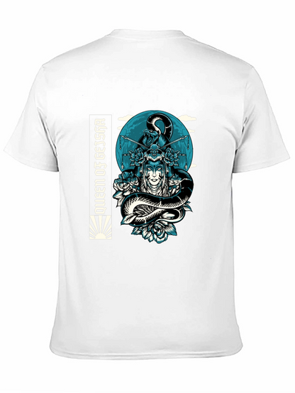 Queen Geisha Snake Graphic Tee