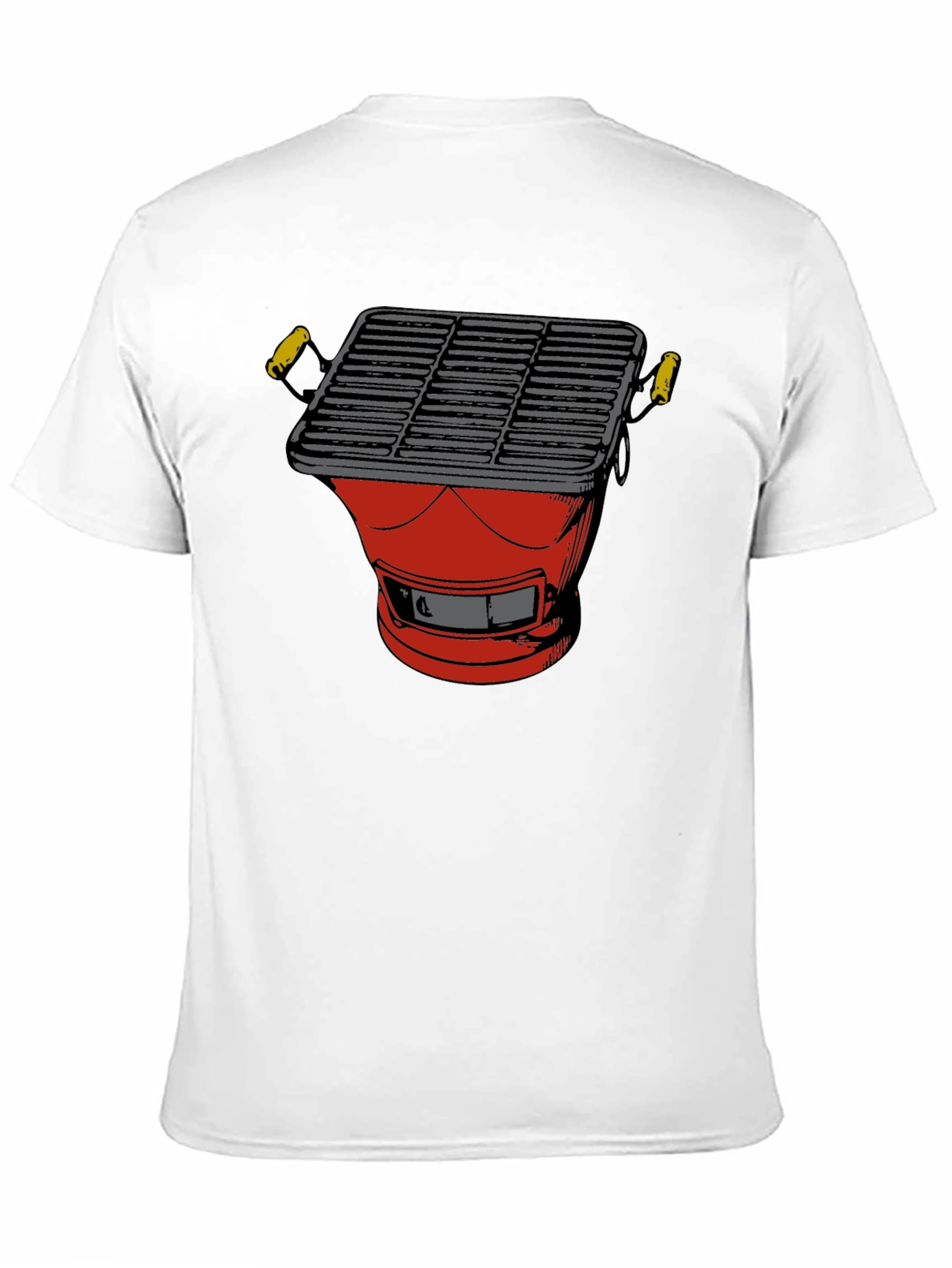 Grill Master Tee: BBQ Pit Graphic T-Shirt