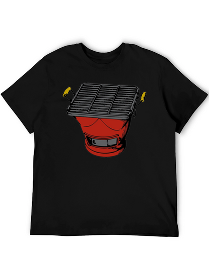 Grill Master Tee: BBQ Pit Graphic T-Shirt