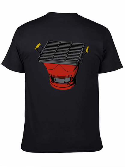 Grill Master Tee: BBQ Pit Graphic T-Shirt