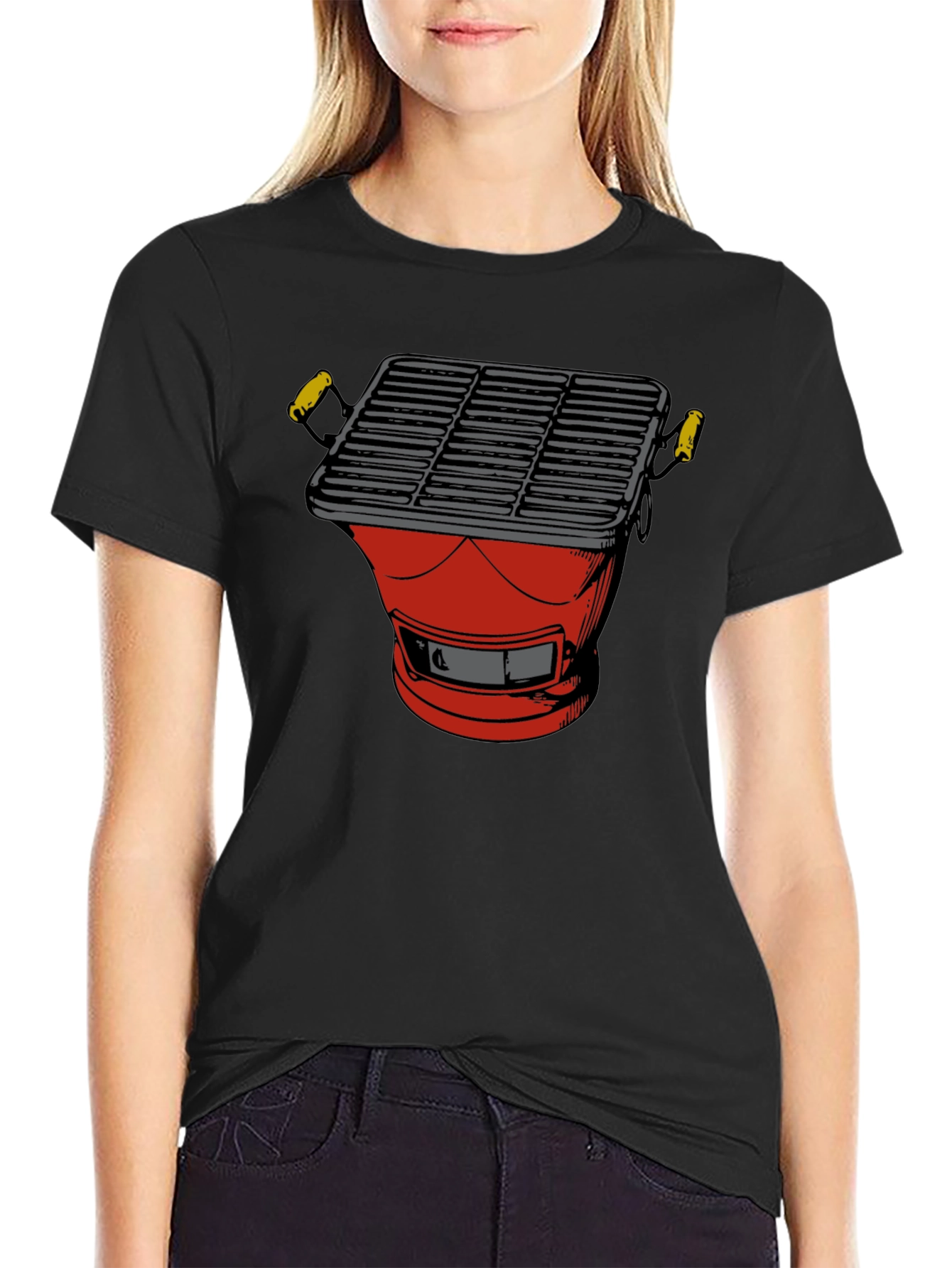 Grill Master Tee: BBQ Pit Graphic T-Shirt