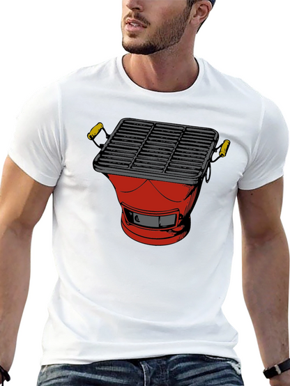 Grill Master Tee: BBQ Pit Graphic T-Shirt