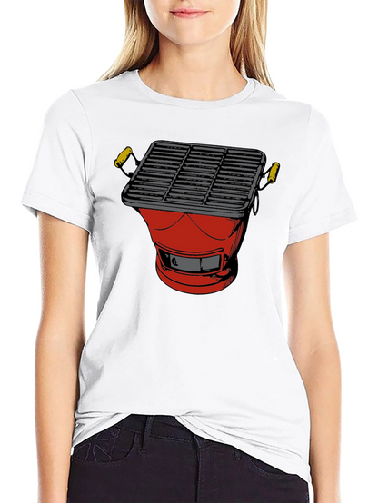 Grill Master Tee: BBQ Pit Graphic T-Shirt