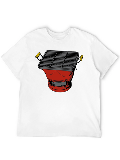 Grill Master Tee: BBQ Pit Graphic T-Shirt