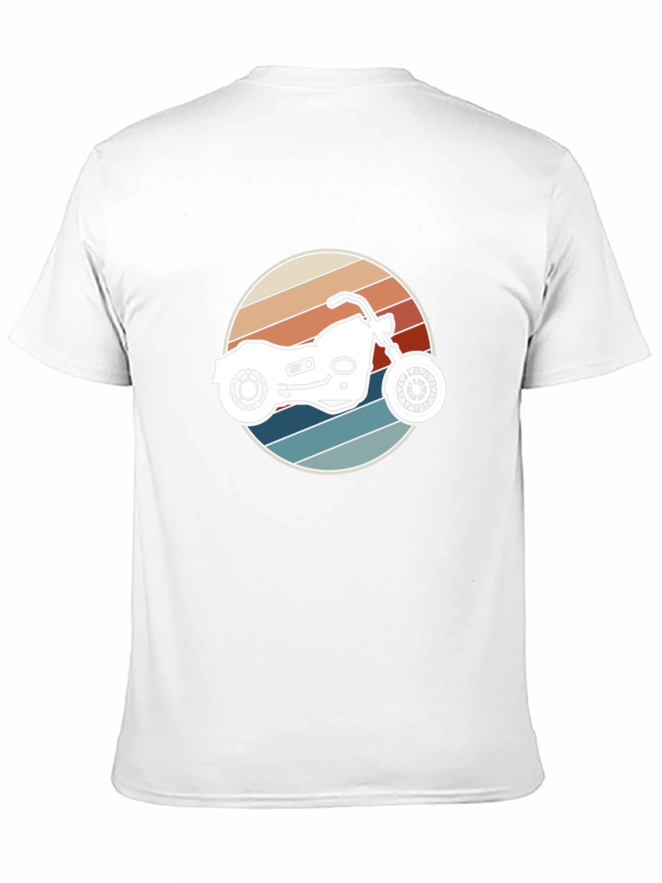 Retro Motorcycle Graphic T-Shirt