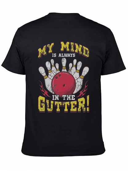 Bowling Mind in the Gutter Graphic Tee