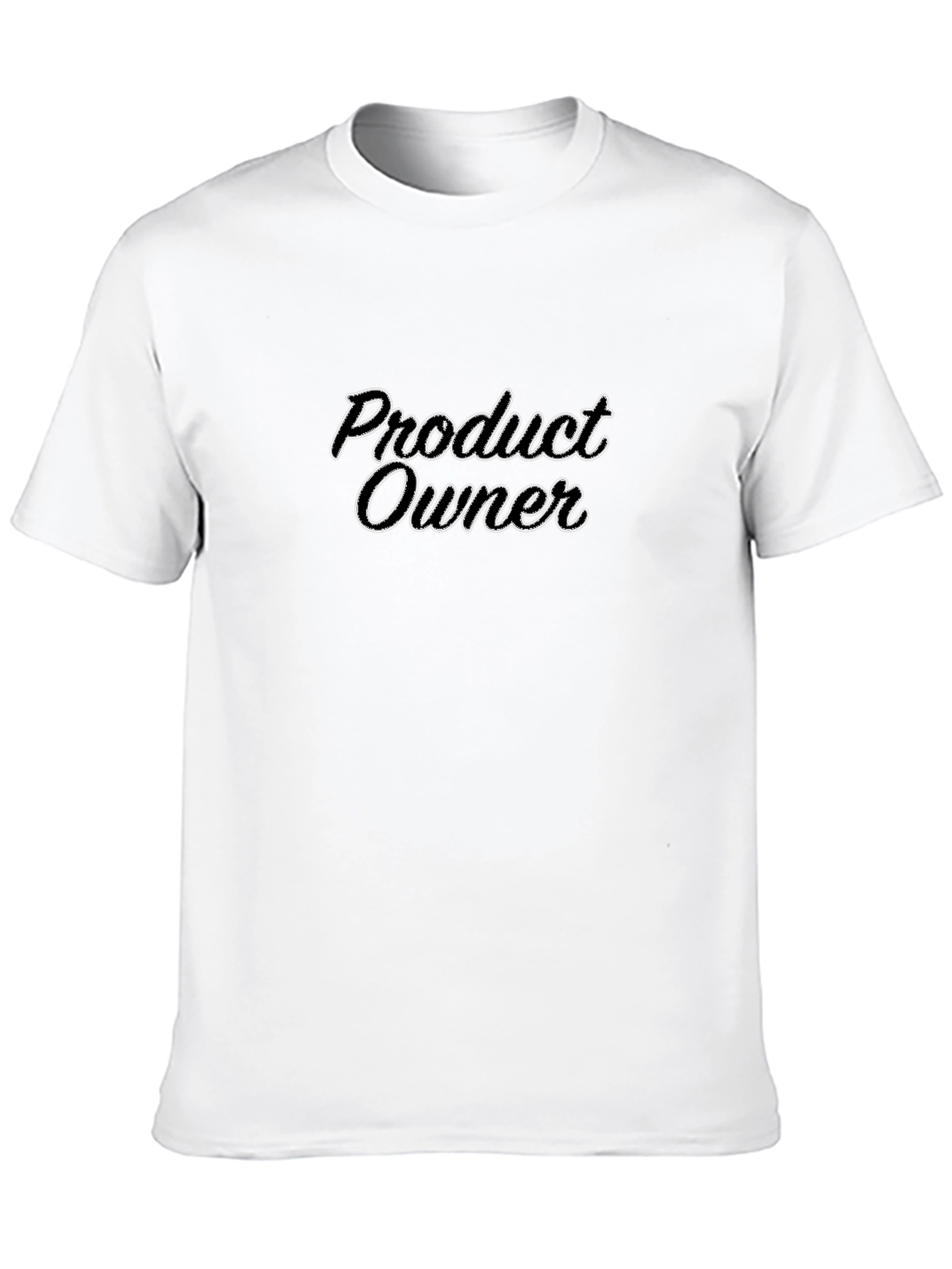 Product Owner Black Graphic Tee