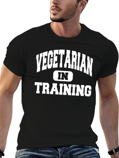 Vegetarian In Training Funny T-Shirt