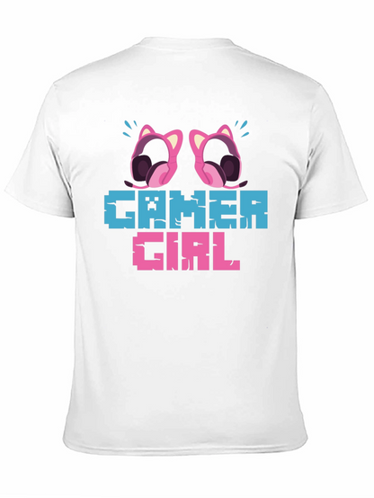 Gamer Girl Pixel Art Graphic Tee