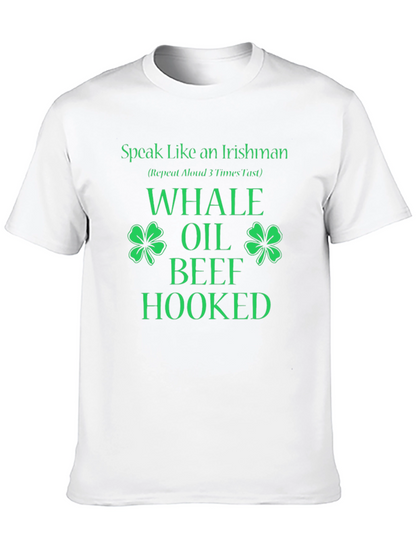 Speak Like an Irishman T-Shirt St. Patricks Day Tee