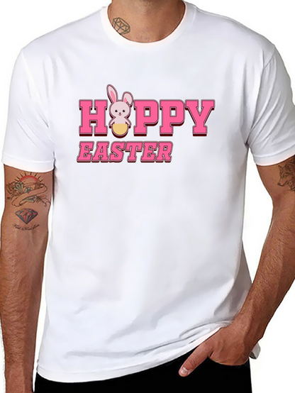 Hoppy Easter Bunny T-Shirt - Cute Holiday Tee
