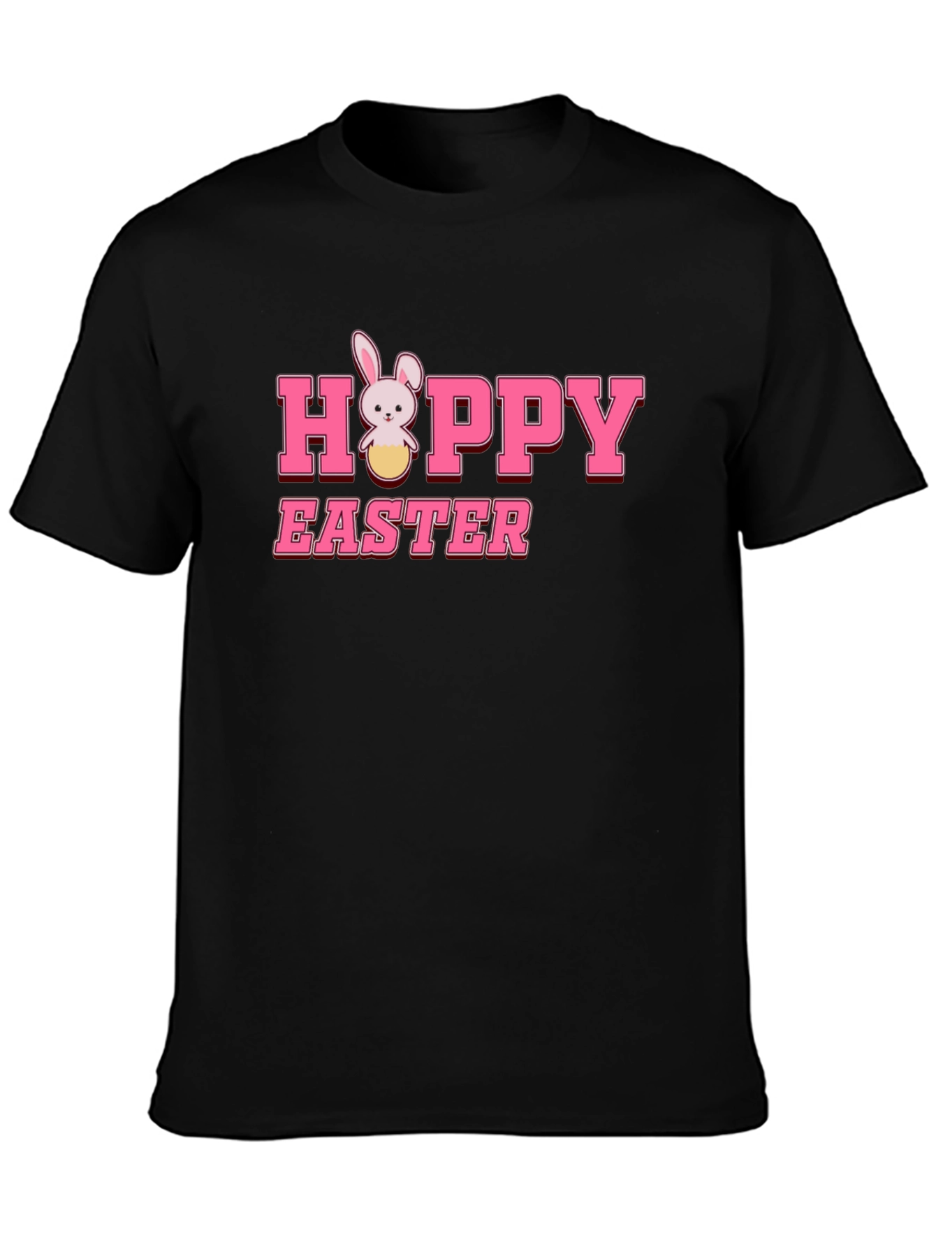 Hoppy Easter Bunny T-Shirt - Cute Holiday Tee
