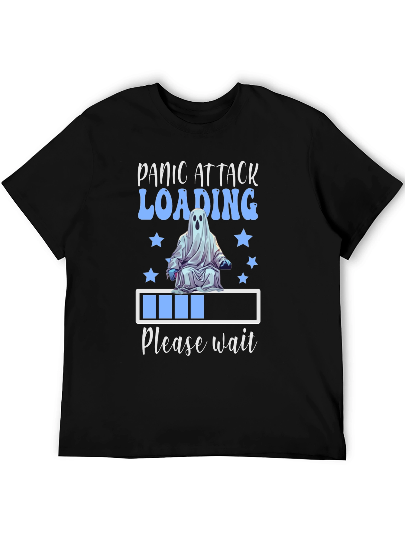 Panic Attack Loading Ghost T-Shirt